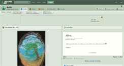 Desktop Screenshot of durio.deviantart.com