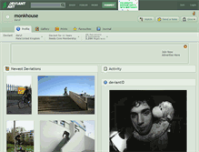 Tablet Screenshot of monkhouse.deviantart.com