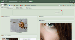 Desktop Screenshot of bemx.deviantart.com