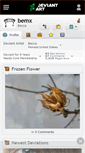 Mobile Screenshot of bemx.deviantart.com