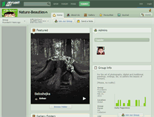 Tablet Screenshot of nature-beauties.deviantart.com