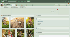 Desktop Screenshot of lili-cosplay.deviantart.com