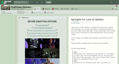 Desktop Screenshot of finalfantasy-eternal.deviantart.com