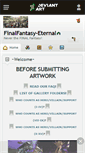 Mobile Screenshot of finalfantasy-eternal.deviantart.com