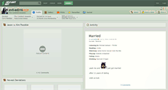 Desktop Screenshot of evil-ed316.deviantart.com