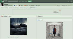 Desktop Screenshot of kythra.deviantart.com