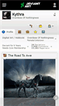 Mobile Screenshot of kythra.deviantart.com