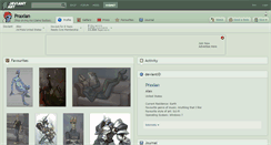 Desktop Screenshot of praxian.deviantart.com