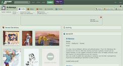 Desktop Screenshot of m-moneys.deviantart.com