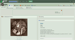 Desktop Screenshot of delen.deviantart.com