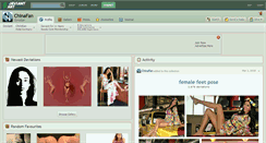 Desktop Screenshot of chinafan.deviantart.com