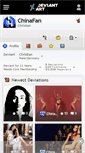 Mobile Screenshot of chinafan.deviantart.com