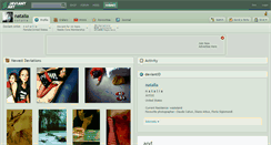 Desktop Screenshot of natalia.deviantart.com