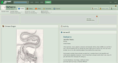 Desktop Screenshot of darksavvy.deviantart.com