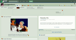 Desktop Screenshot of grinningsunknown.deviantart.com