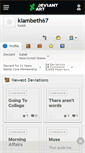 Mobile Screenshot of klambeth67.deviantart.com
