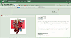 Desktop Screenshot of jammyscribbler.deviantart.com