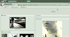 Desktop Screenshot of modestalmond.deviantart.com