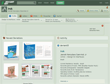 Tablet Screenshot of insk.deviantart.com