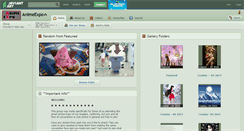 Desktop Screenshot of animeexpo.deviantart.com