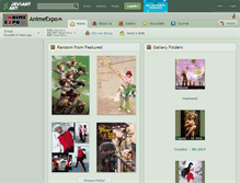 Tablet Screenshot of animeexpo.deviantart.com