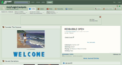Desktop Screenshot of holyfudgincrackpots.deviantart.com