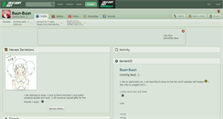 Desktop Screenshot of buun-buun.deviantart.com