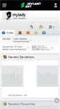 Mobile Screenshot of mylady.deviantart.com