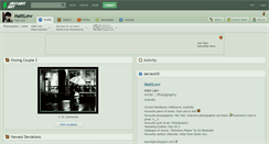 Desktop Screenshot of mattlew.deviantart.com