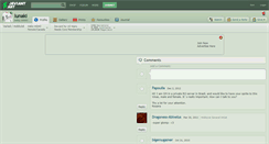 Desktop Screenshot of lunaki.deviantart.com