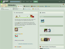 Tablet Screenshot of hmislands.deviantart.com