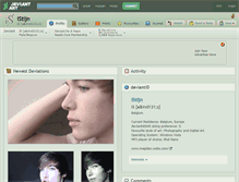 Tablet Screenshot of istijn.deviantart.com