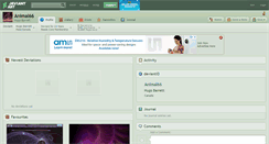 Desktop Screenshot of animal66.deviantart.com
