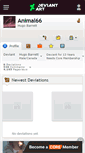 Mobile Screenshot of animal66.deviantart.com