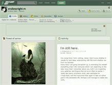 Tablet Screenshot of endlessnight-m.deviantart.com