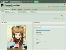 Tablet Screenshot of kazekageshinobigaara.deviantart.com