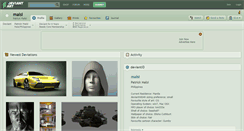 Desktop Screenshot of malsi.deviantart.com