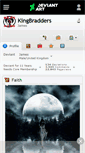 Mobile Screenshot of kingbradders.deviantart.com