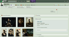 Desktop Screenshot of mile-mind.deviantart.com