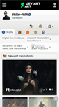 Mobile Screenshot of mile-mind.deviantart.com