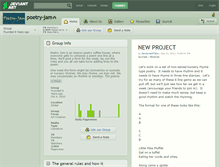 Tablet Screenshot of poetry-jam.deviantart.com
