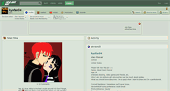 Desktop Screenshot of kyofan04.deviantart.com