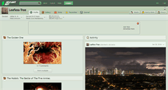 Desktop Screenshot of leafless-tree.deviantart.com