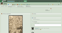 Desktop Screenshot of imberg.deviantart.com