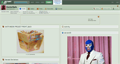 Desktop Screenshot of doctorballs.deviantart.com