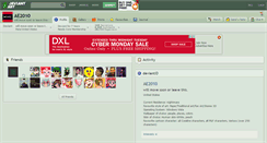 Desktop Screenshot of ae2010.deviantart.com