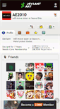 Mobile Screenshot of ae2010.deviantart.com
