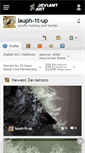 Mobile Screenshot of lauph-1t-up.deviantart.com