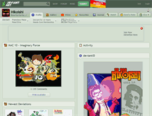 Tablet Screenshot of hikoishi.deviantart.com