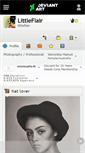 Mobile Screenshot of littleflair.deviantart.com